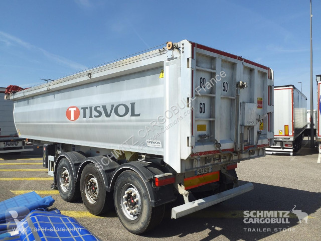 Semi remorque  Semitrailer Tipper Alu-square...