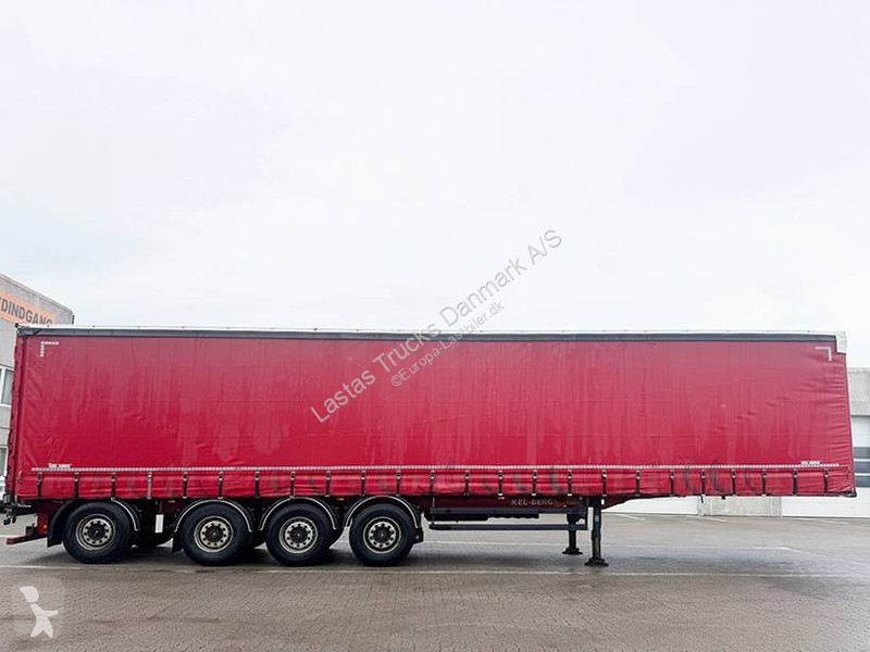 نصف مقطورة Kel-Berg 4 axle Curtainsider / 4...