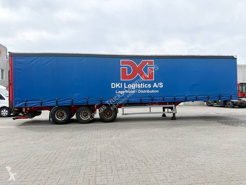 نصف مقطورة Kel-Berg Curtainsider / Planenauflieger