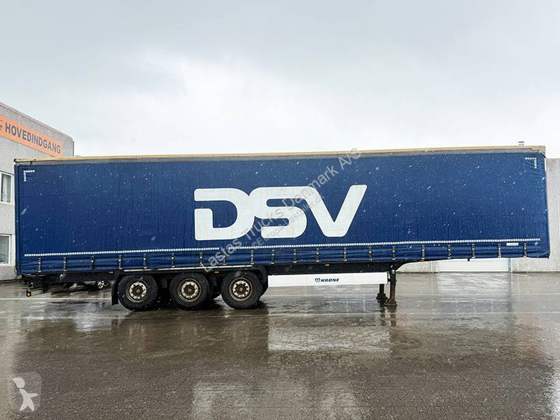 نصف مقطورة Krone Curtainsider / Planenauflieger
