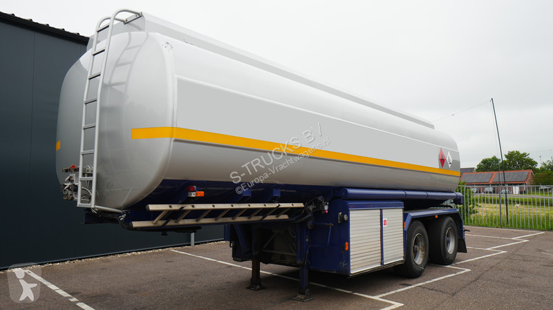 نصف مقطورة  2 Axle adr fuel tank trailer