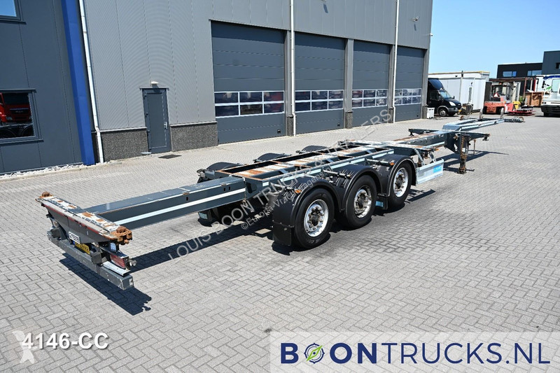 نصف مقطورة D-TEC FLEXITRAILER | 2x20-30-40-45ft...