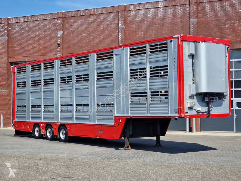 نصف مقطورة Finkl SAV35 - 3/3 deck livestock -...