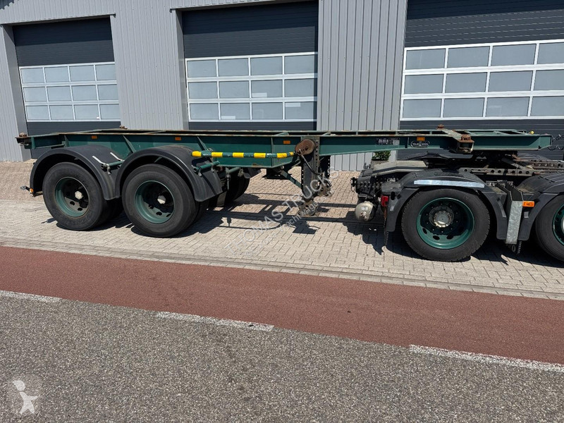 نصف مقطورة Van Hool 20 Ft Container Chassis,...