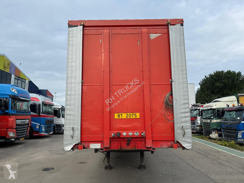 نصف مقطورة  1 AS 1 AXLE + BOX 9,1 METER INSIDE...