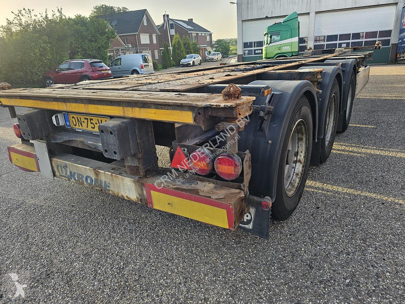 نصف مقطورة Krone / REAR SLIDER / DUTCH CHASSIS...