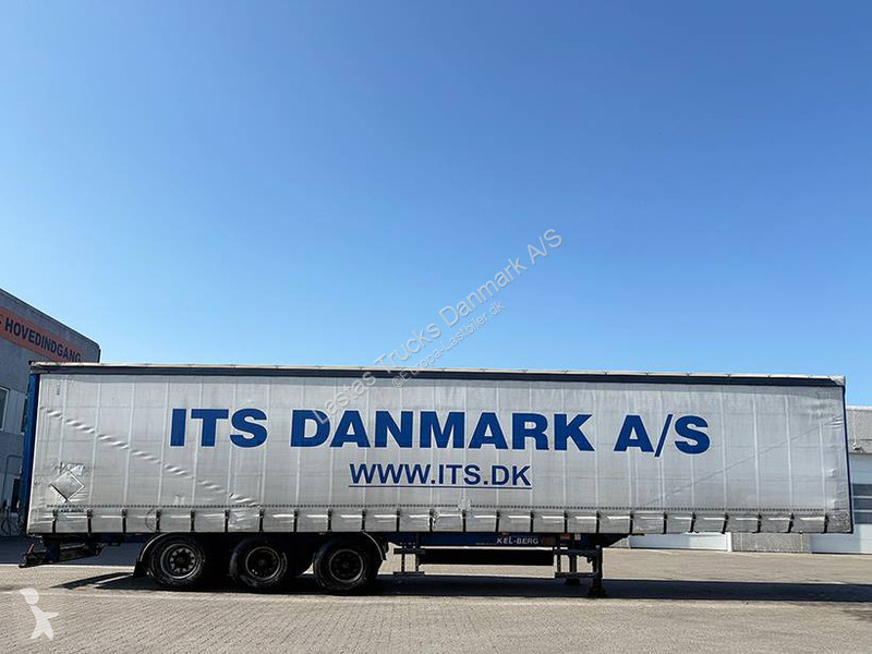 نصف مقطورة Kel-Berg Curtainsider / Planenauflieger