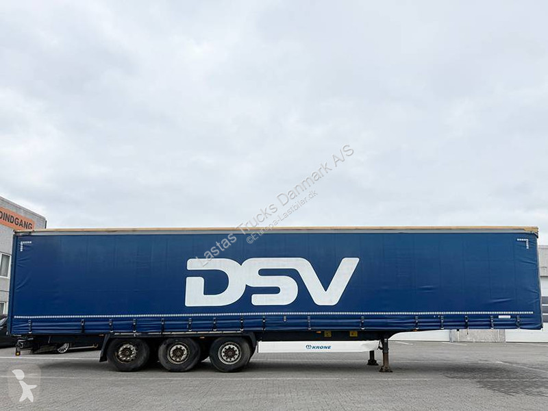 Sættevogn Krone Curtainsider / Planenauflieger