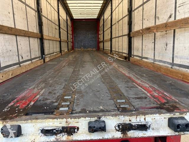 نصف مقطورة Lecitrailer Rodillos carga aerea