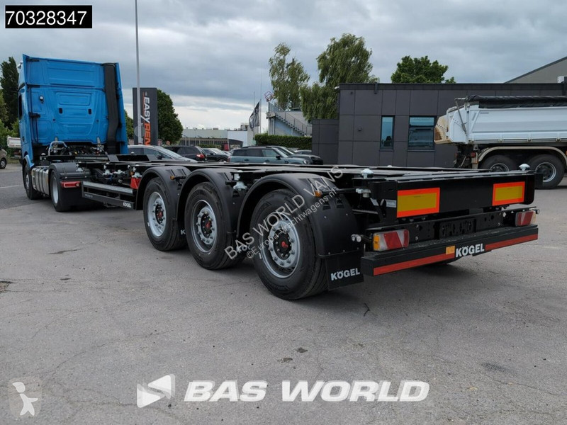 نصف مقطورة Kögel S24-2 Lift Axle 20,30,40ft