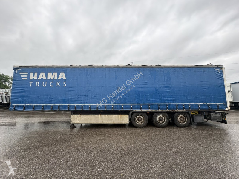 نصف مقطورة Krone SD 24 Tautliner, BPW-Achsen,...
