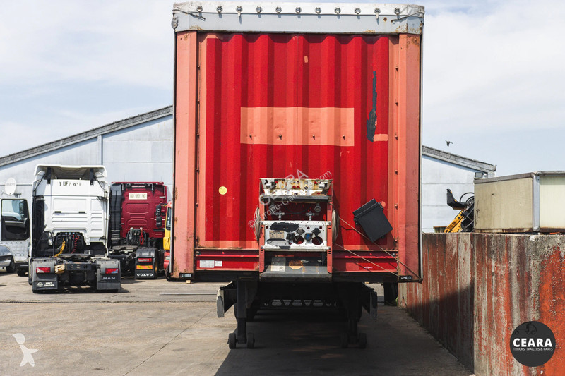 نصف مقطورة Krone 3 axles BPW TAMBOUR BACHE