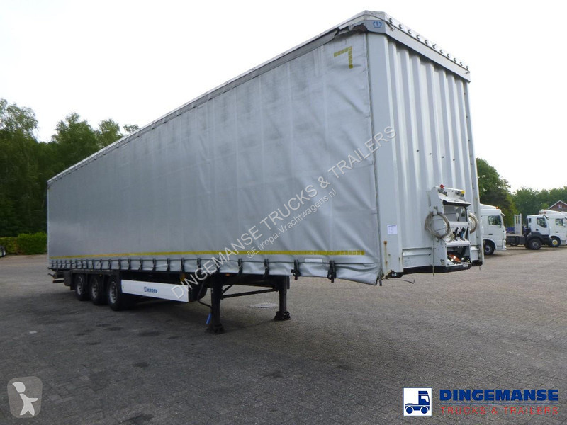 نصف مقطورة Krone MEGA Curtain side trailer  98 m3