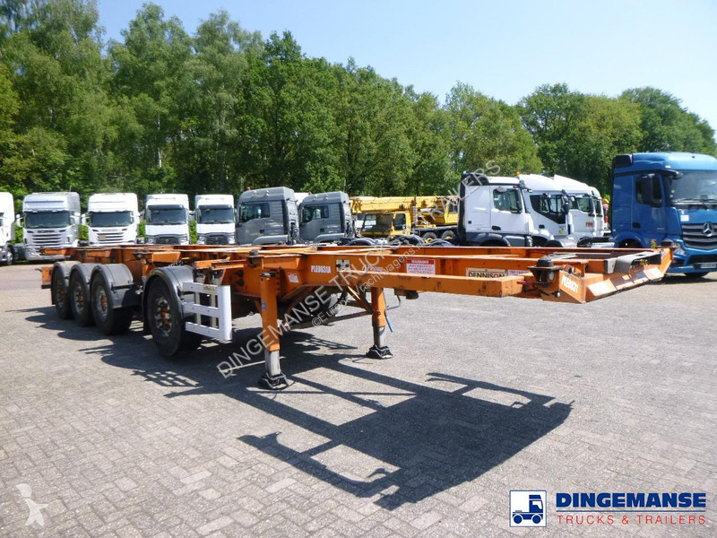 نصف مقطورة Dennison 4-axle container combi...