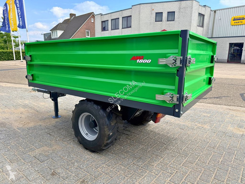 مقطورة  1800 Hydraulische Kiepaanhangwagen
