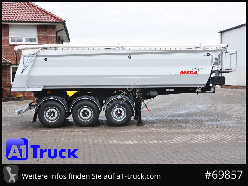 Semi remorque Benalu Mega  25m³ Lift Stahl  SAF...