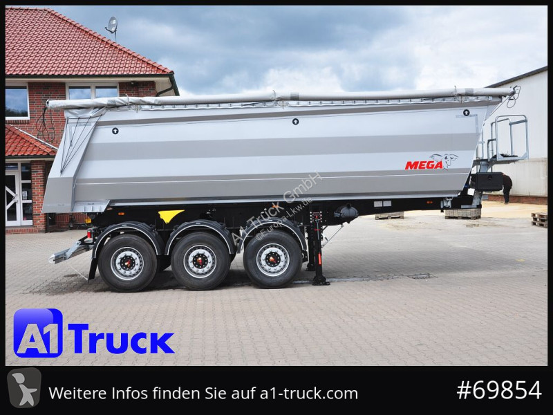 نصف مقطورة Benalu Mega  28m³ Lift Stahl  SAF...