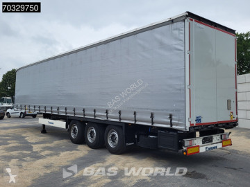 Semitrailer skjutbara ridåer (flexibla skjutbara sidoväggar) Krone