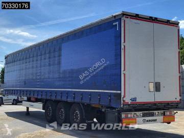 Semitrailer skjutbara ridåer (flexibla skjutbara sidoväggar) Krone