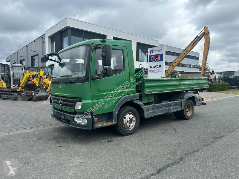 Vrachtwagen Mercedes Atego 818 3x meiller kipper