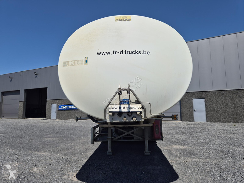 نصف مقطورة Magyar 29000L INSULATED INOX TANK -...