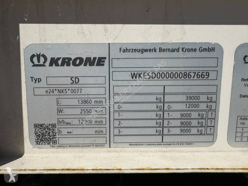 Semitrailer Krone
