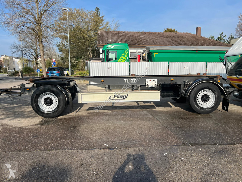 نصف مقطورة Fliegl 4 x ZWP 180 2-Achs Lafette...