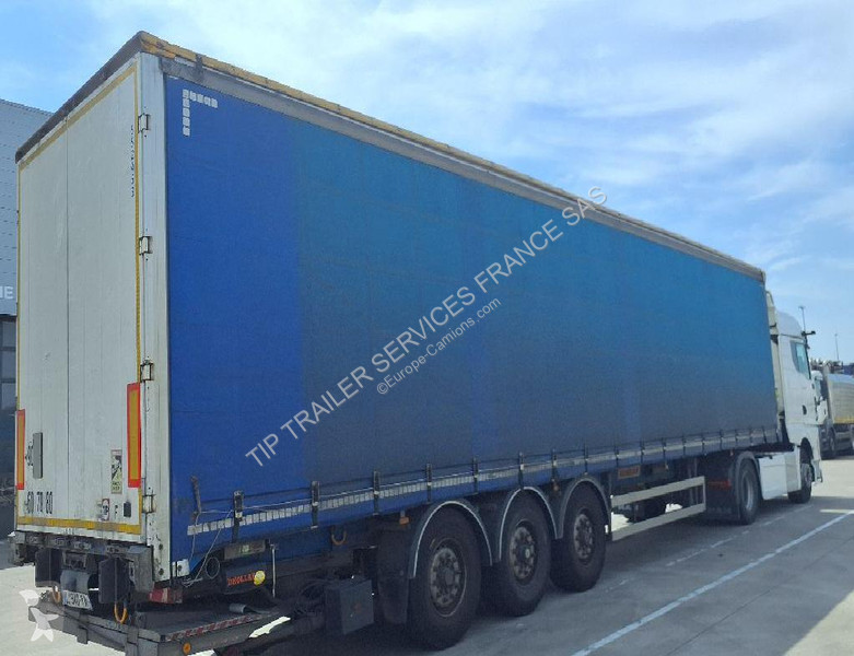 نصف مقطورة Fruehauf Trailer Curtainsider...