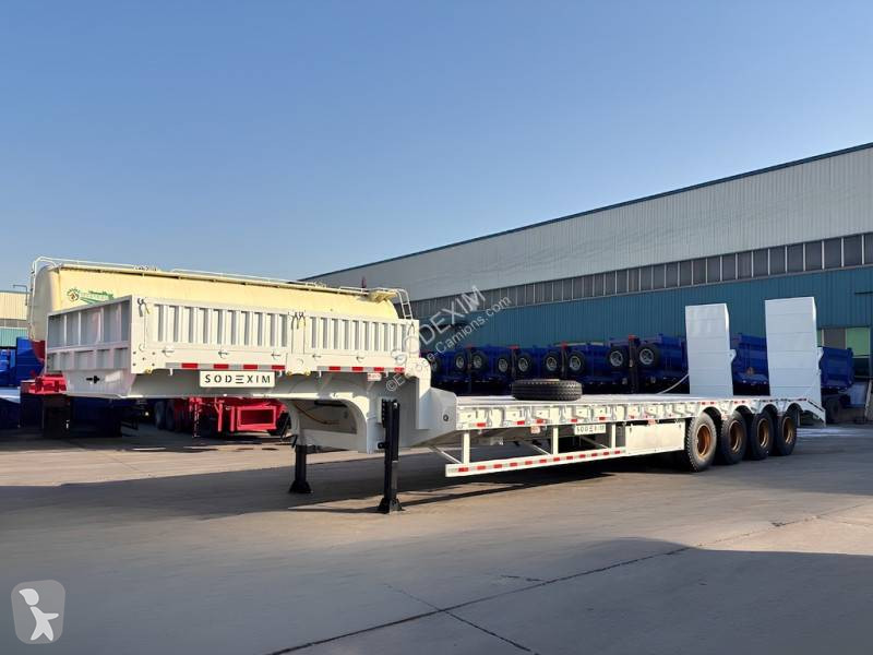 نصف مقطورة Sodexim PORTE-ENGINS 80T-EXPORT