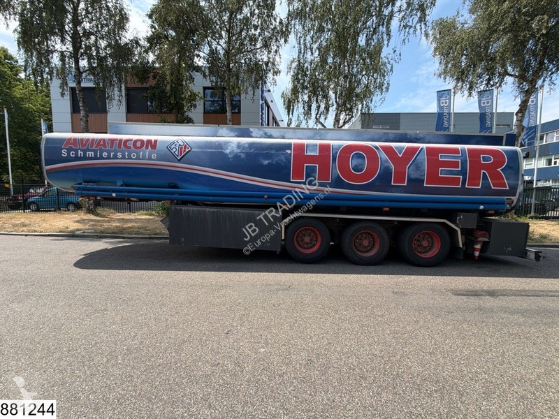 Félpótkocsi  Fuel 40.500 liter, 8 Comp