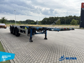 Semi remorque porte containers Van Hool