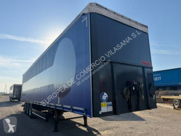 Semitrailer flexibla skjutbara sidoväggar Berger