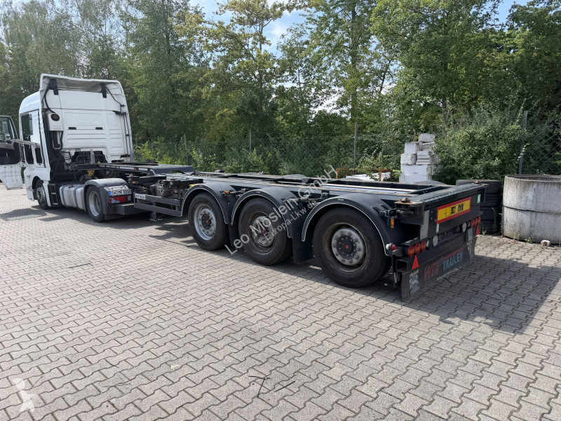 Félpótkocsi  LPRS 24  3 Achs Container- Chassis...