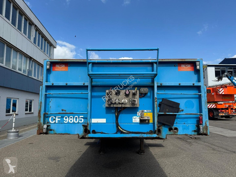 نصف مقطورة Pacton TGD343 3 AXLE BPW + HMF 1720...