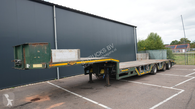 نصف مقطورة Broshuis 3 axle semi low loader...