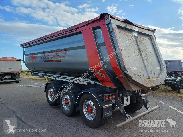 نصف مقطورة Carnehl Kipper Stahlrundmulde 28m³