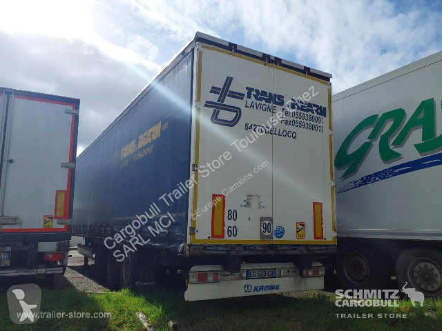 Semi remorque Krone Semitrailer Curtainsider...