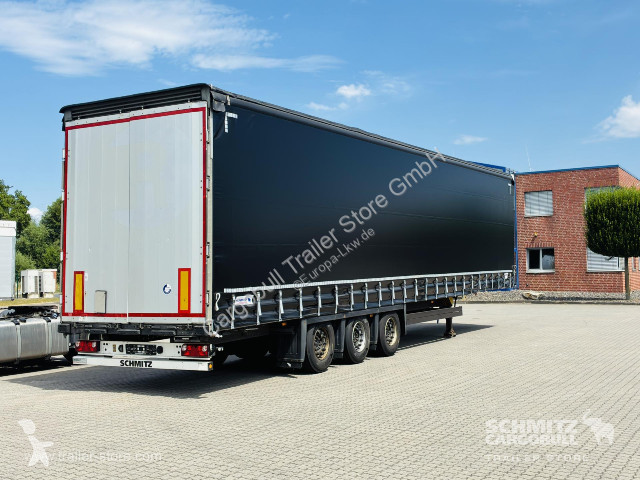 نصف مقطورة Schmitz Cargobull Curtainsider Mega...