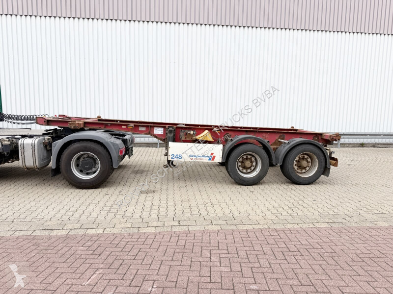 نصف مقطورة Krone SCZ 18 Container-Chassi SCZ 18...