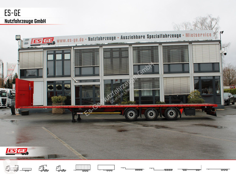 نصف مقطورة Kögel 3-Achs-Mega Chassis