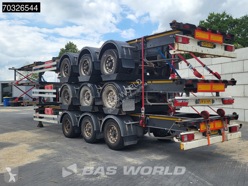 نصف مقطورة Kässbohrer CS 40ft 45ft Lift Axle