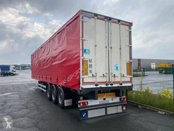 نصف مقطورة ستائر منزلقة (plsc) Fruehauf