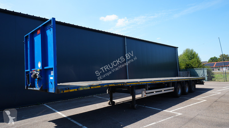 نصف مقطورة Pacton 3 axle Flatbed trailer with...