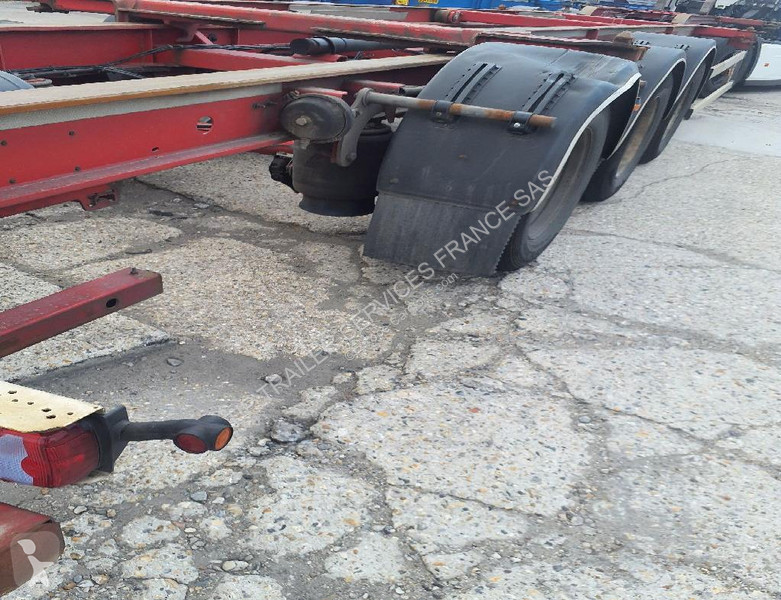نصف مقطورة Asca Trailer Chassis Gooseneck 45'...