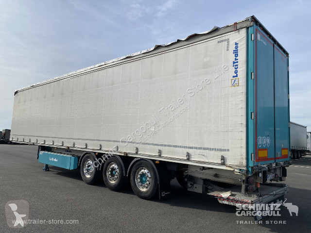 نصف مقطورة Lecitrailer Semitrailer Curtainsider...
