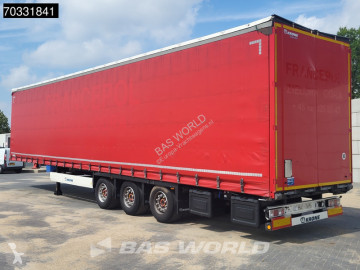 Semitrailer skjutbara ridåer (flexibla skjutbara sidoväggar) Krone