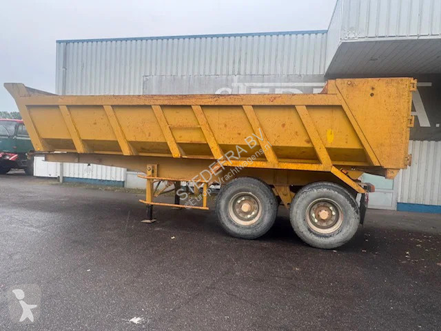نصف مقطورة Castera 2 Axle Steel tipper , Drum...