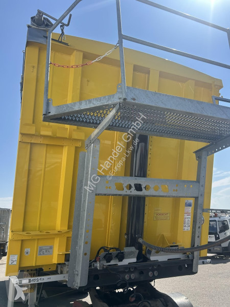 نصف مقطورة Kempf SKM 39 Alu-Kastenmulde 55m³...