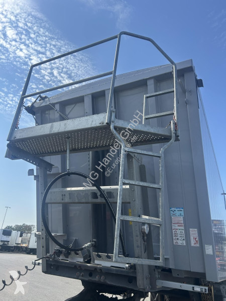 نصف مقطورة Kempf SKM 39 Alu-Kastenmulde 55m³...