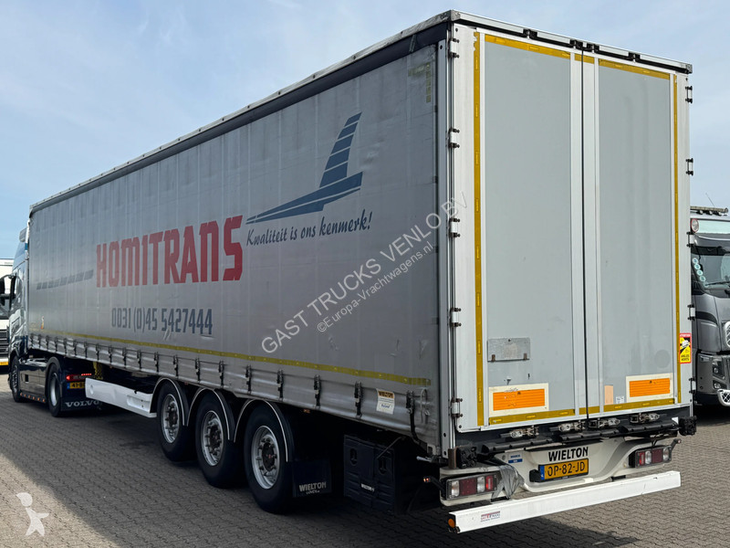 نصف مقطورة Wielton NS-3 Schuifzeil -Dak /...